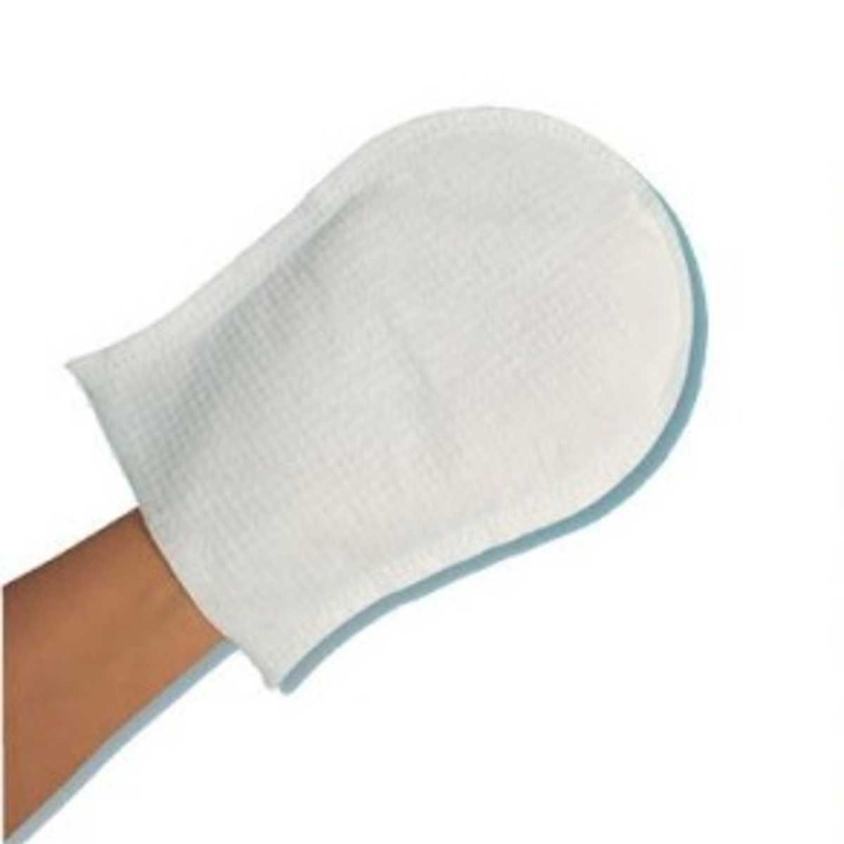 Disposable Wash Gloves, White