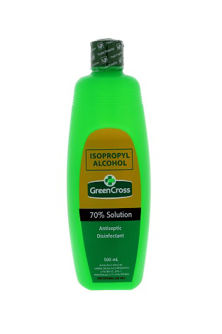 GreenCross Isoprophyl Alcohol, 70% Solution, 500ml