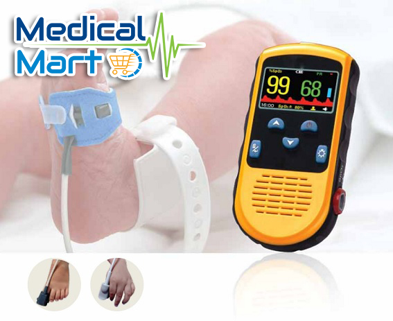 Handheld Pulse Oximeter, Pediatric and Neonate (PC-66B)