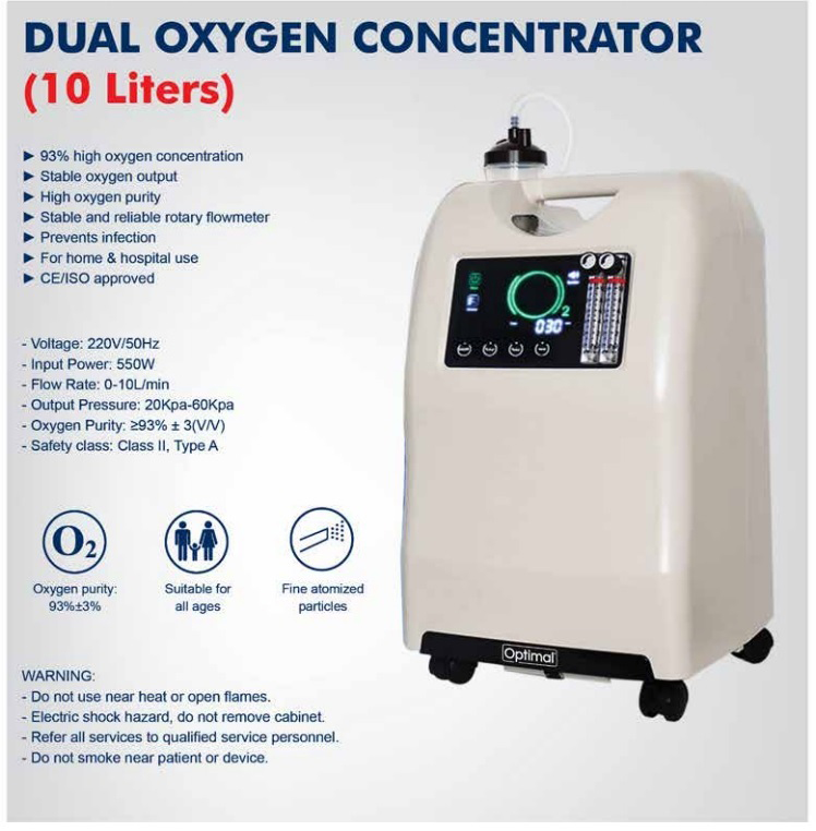 Oxygen Concentrator 10LTR