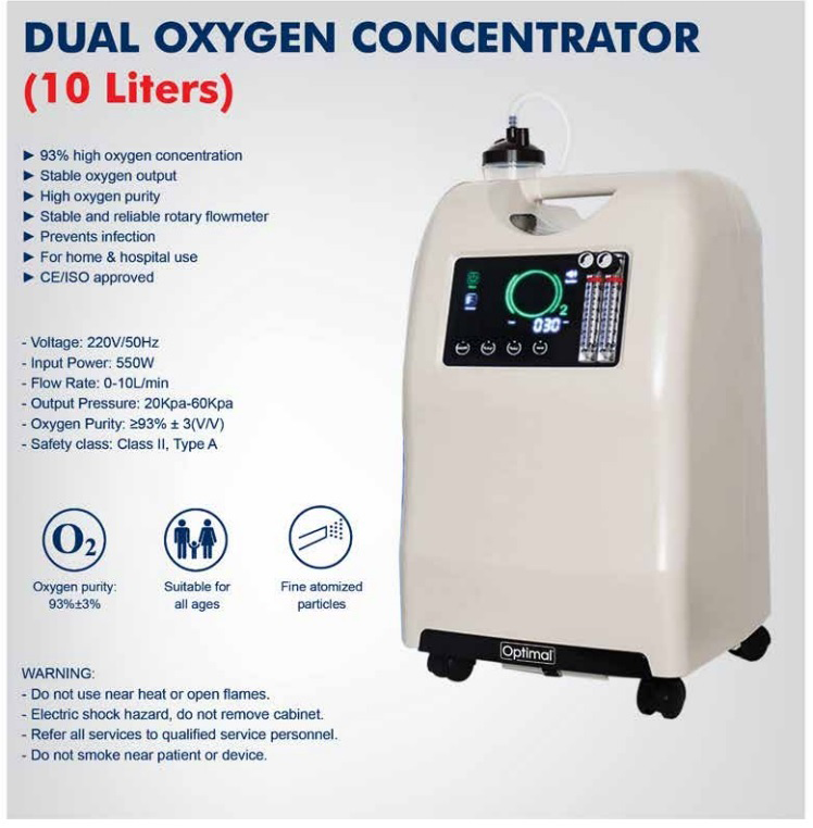 Buy Oxygen Concentrator 10LTR Online in Dubai, UAE Medicalmart