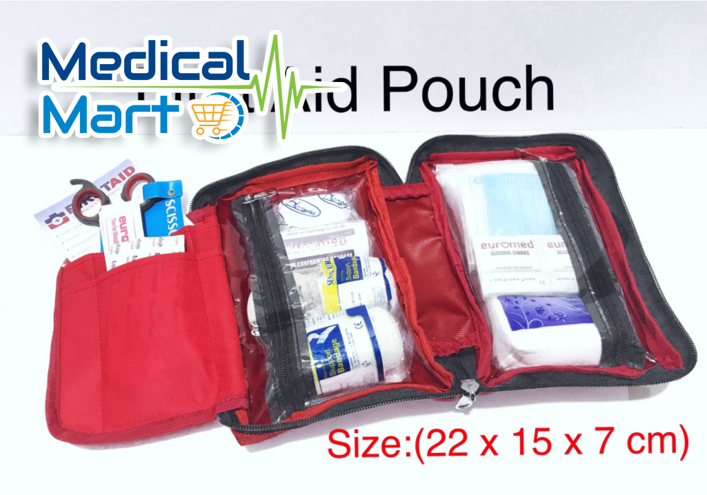 First Aid Pouch with Content 