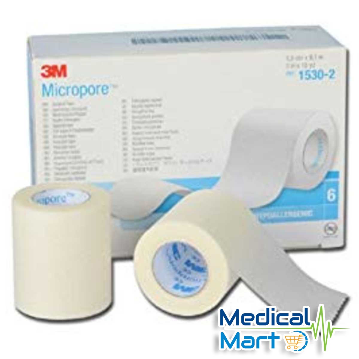 3M Micropore hypoallergenic paper tape  Paper tape, Wound care dressings, Wound  care