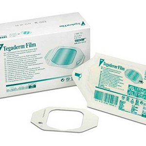 3m Tegaderm Transparent Film Dressing, 6cm x 7cm, 1624W