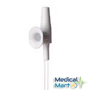 Suction Catheter With Vacuum Control Connector, White, Ch 12