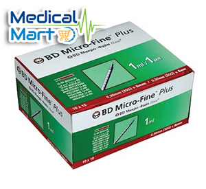 Bd Micro-Fine Plus Insulin Syringes, 1ml