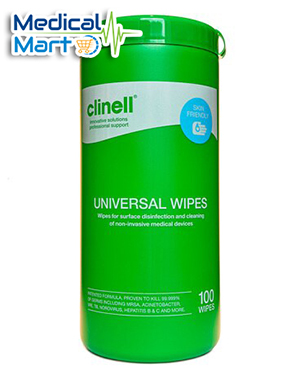 Clinell Universal Wipes Tub 100