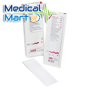 3M Medipore + Pad Soft Cloth Adhesive Island Wound Dressing 3573E, 4” x 13.75” (10 cm x 35 cm)