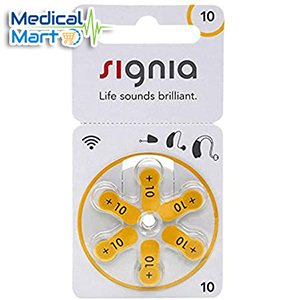 Signia Hearing Aid Batteries 10