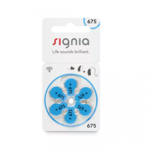 Signia Hearing Aid Batteries 675