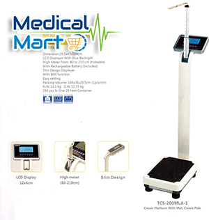 Electronic patient  weighing scale