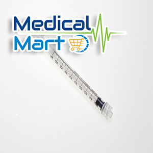 Luer lock syringe 1ml  without needle