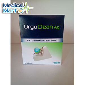 UrgoClean Ag 10x10cm, 10pcs/box (REF:551978)