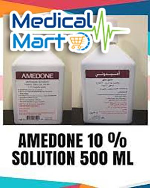 Amedone (Povidone Iodine 10% Solution) 500 Ml