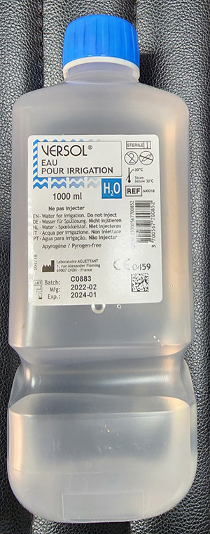 Sterile Water For Irrigation 1000ml