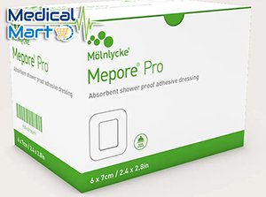 Mepore Pro 6cm x 7cm, 60's/box