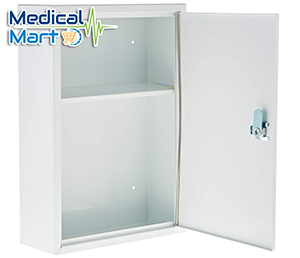 First Aid Metal Cabinet with Metal Door Lock (EMPTY) Small