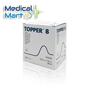 Topper 8 Sterile Gauze Swabs (Non-Woven) 7.5CM * 7.5CM