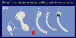 SHILEY TRACHEOSTOMY TUBE CUFFED WITH INNER CANNULA (REF:8FEN)