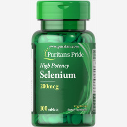Puritan's Pride High Potency Selenium 200mcg 