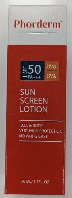 Phorderm Sun Screen lotion Spf 50+