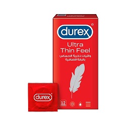 Durex Ultra Thin Feel condoms 12's 