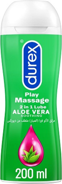 Durex Play Massage 2 in 1 Aloe Vera Soothing Gel  200ml 