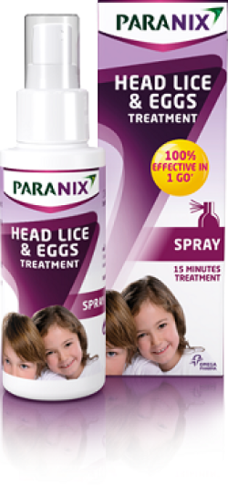 Paranix Head Lice & Eggs Treatment Spray 100ml 
