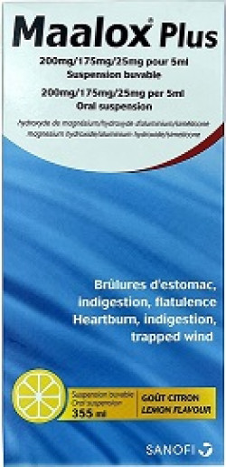 Maalox Plus Oral Suspension 355ml