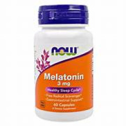 Now Melatonin 3mg veg Capsules 60's