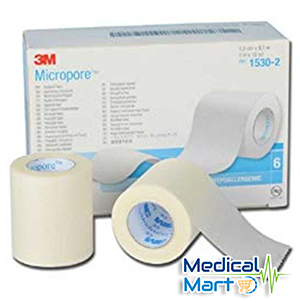 3m Micropore Paper Surgical Tape 5cm x 9.14m (2in x 10yds)